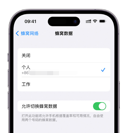 扬州苹果维修服务分享如何在iPhone上使用双卡 